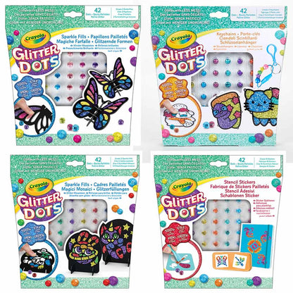 Glitter Dots Assortiert