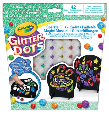 Glitter Dots Assortiert