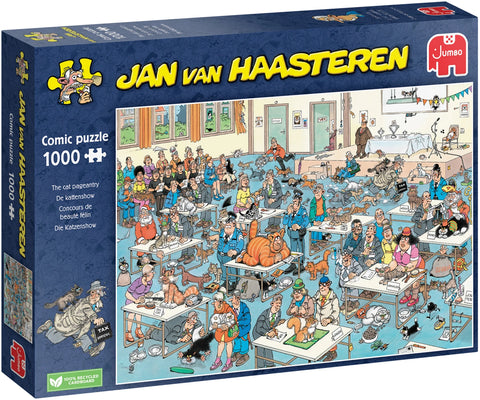 Puzzle Die Katzenshow