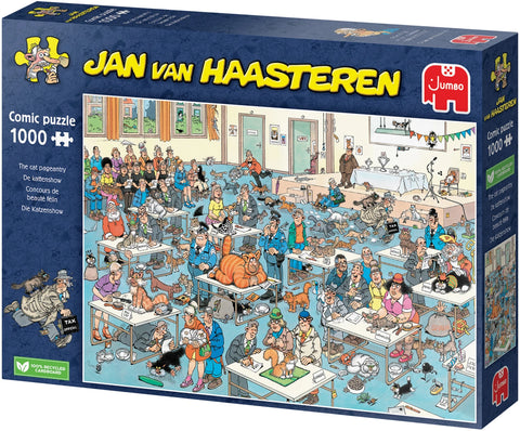 Puzzle Die Katzenshow