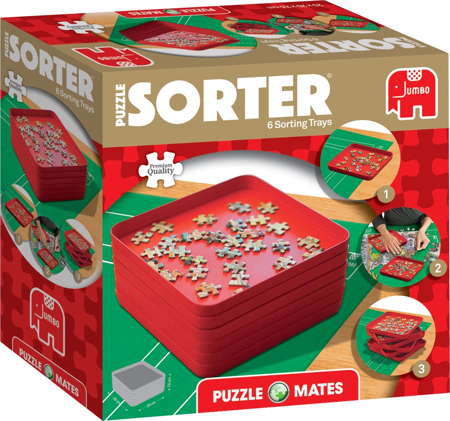 Puzzle Sortierfächer