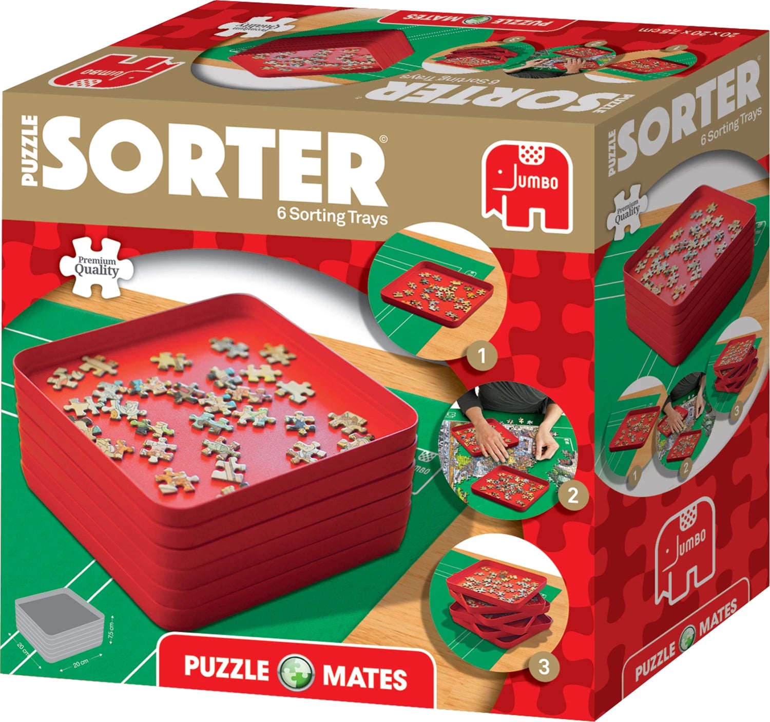 Puzzle Sortierfächer