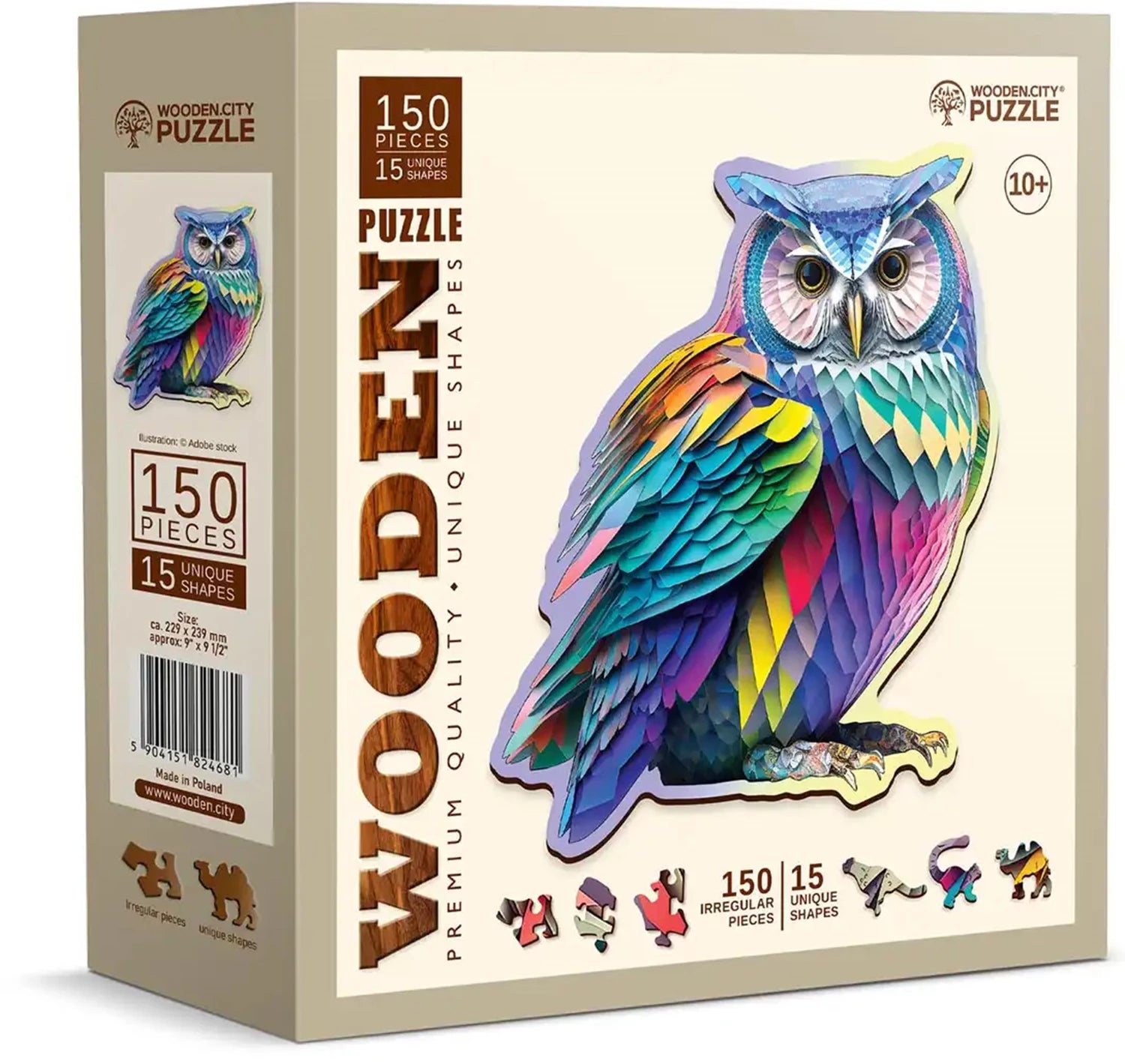 Puzzle Holz M Trendy Owl