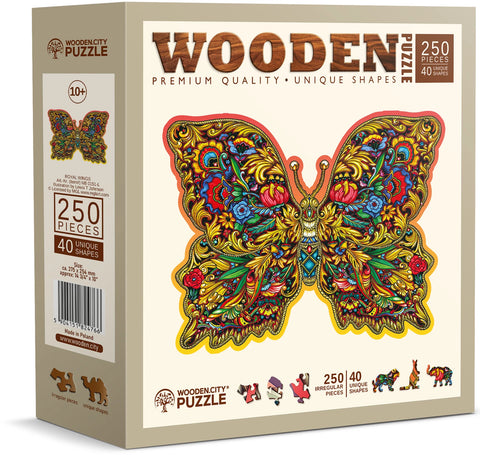 Puzzle Holz L Royal Wings