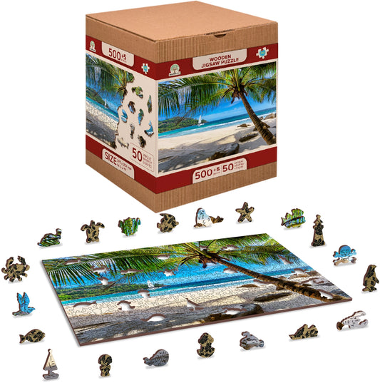 Puzzle Holz L Paradise Island