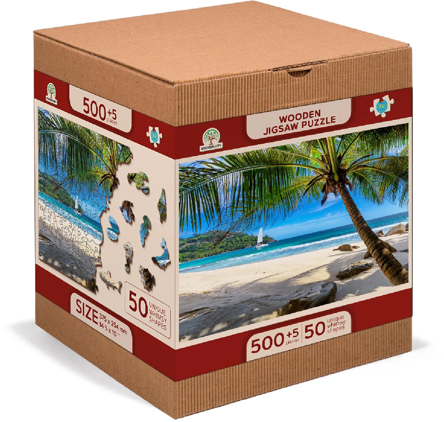 Puzzle Holz L Paradise Island