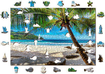 Puzzle Holz L Paradise Island