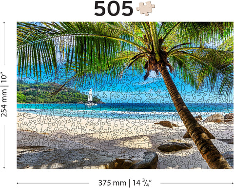 Puzzle Holz L Paradise Island