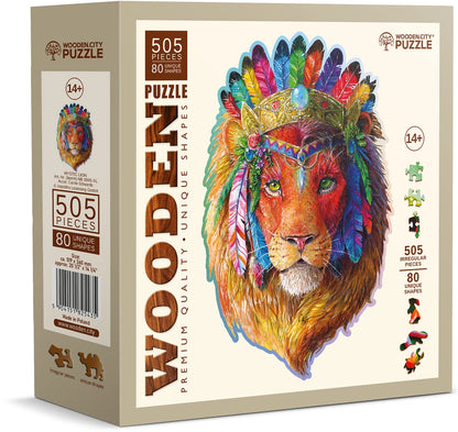 Puzzle Holz XL Mystic Lion