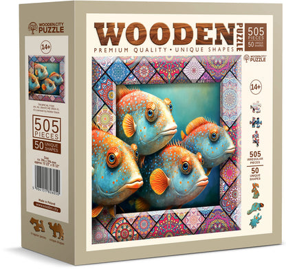 Puzzle Holz XL Tropical Fish