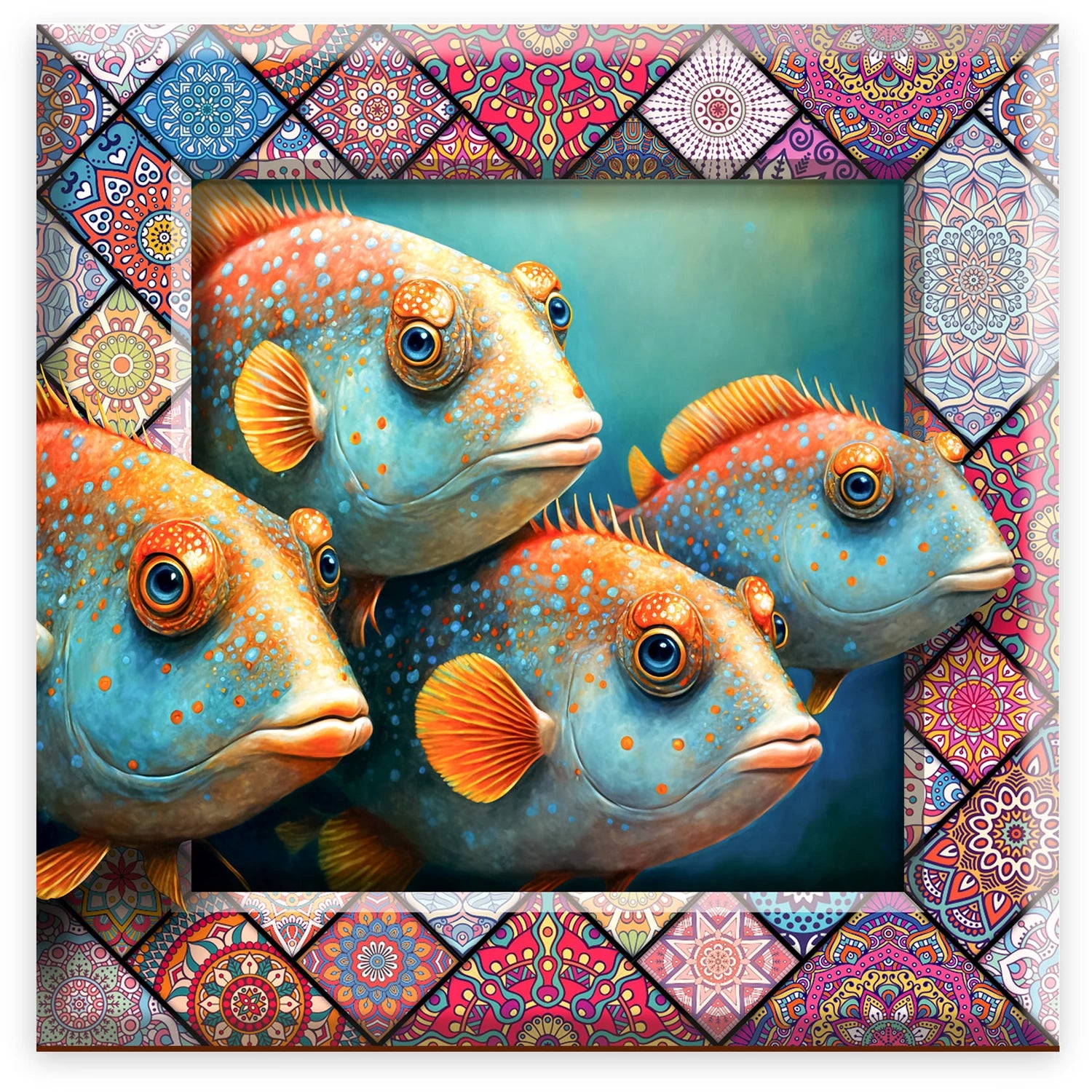 Puzzle Holz XL Tropical Fish