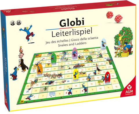 Leiterlispiel Globi, d/f/i