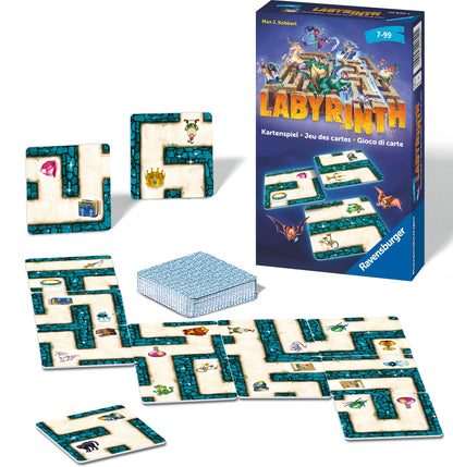 Labyrinth Kartenspiel, d/f/i