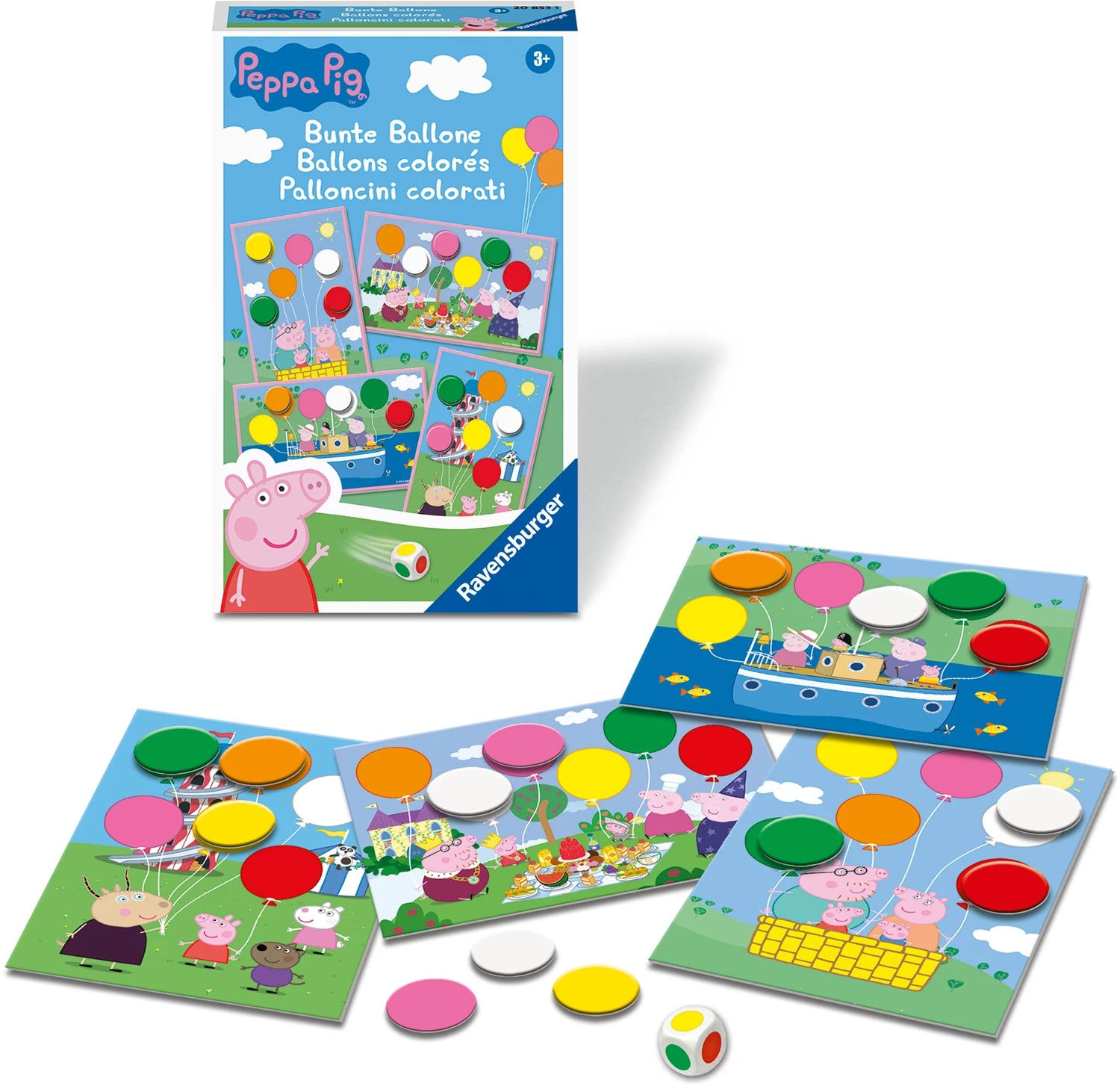 Peppa Pig Bunte Ballone, d/f/i