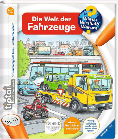 Tiptoi Buch Fahrzeuge, d