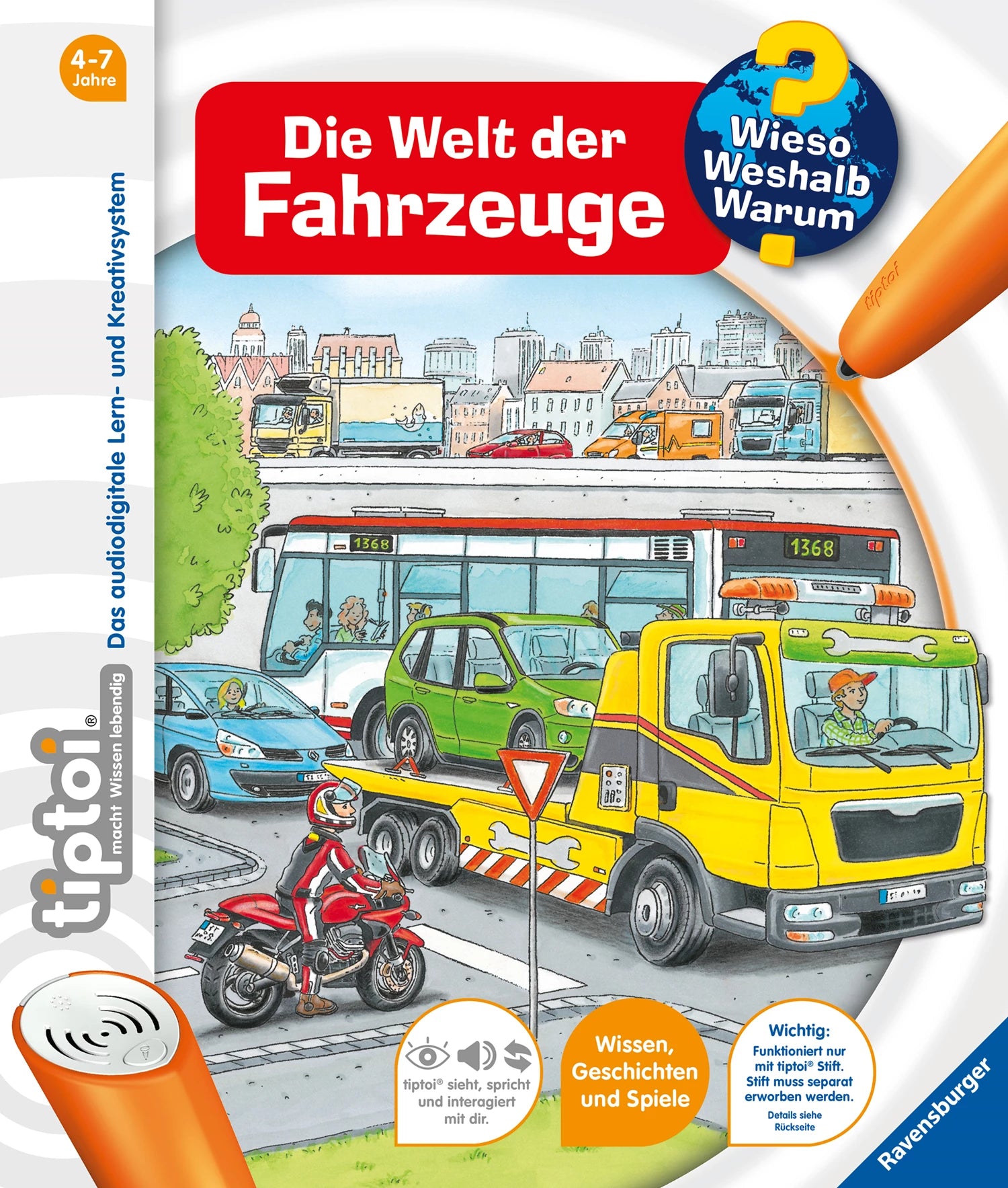 Tiptoi Buch Fahrzeuge, d