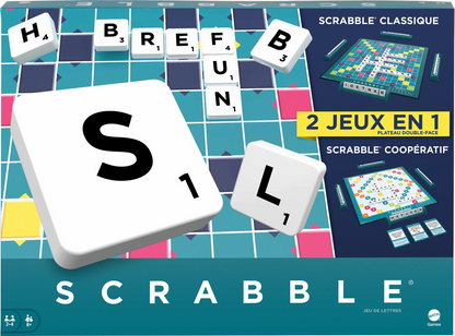 Scrabble 2 en 1, f