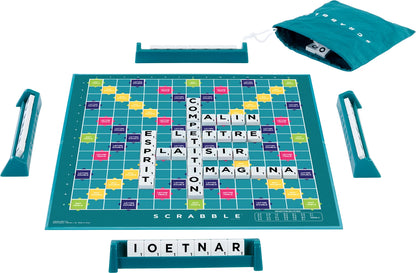 Scrabble 2 en 1, f