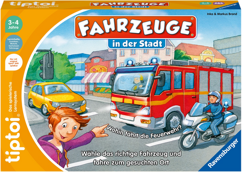 Tiptoi Fahrzeuge in der Stadt, d