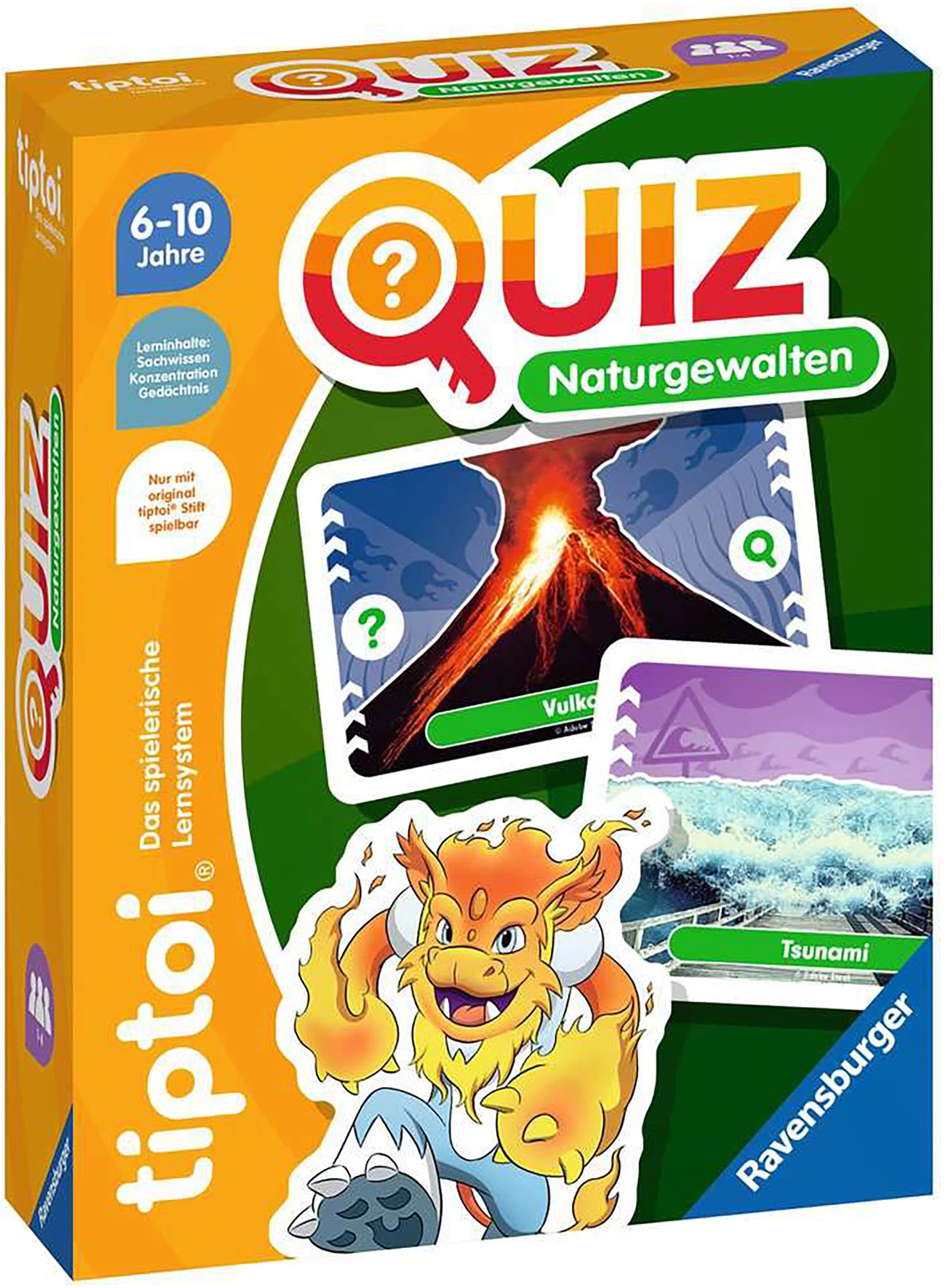 Tiptoi Quiz Naturgewalten, d