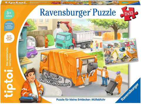 Tiptoi Puzzle Müllabfuhr, d