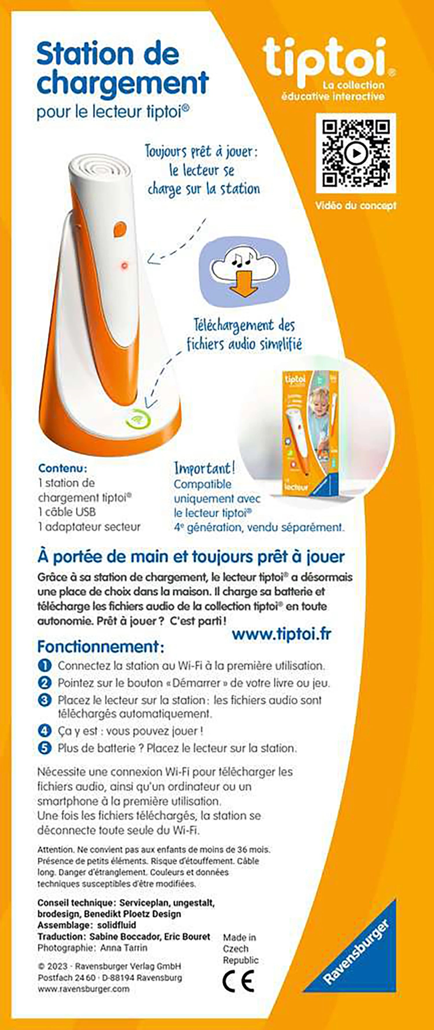 Tiptoi Station de recharge, f