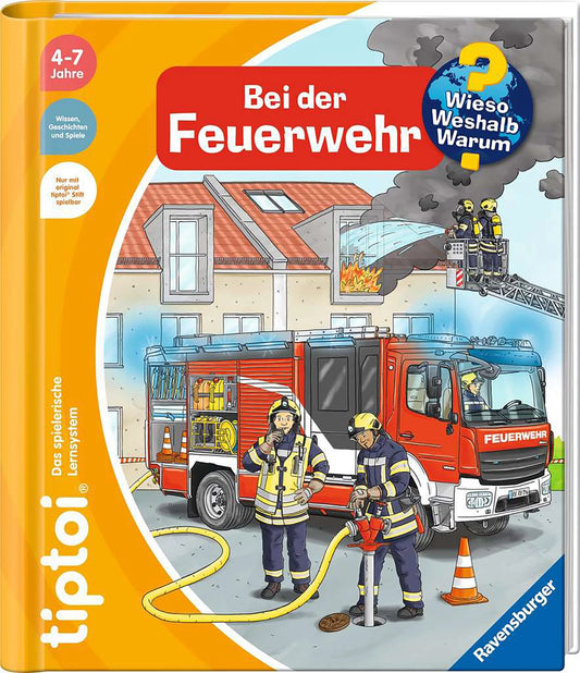 Tiptoi Buch Bei der Feuerwehr, d