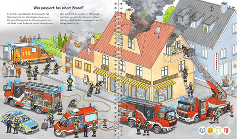 Tiptoi Buch Bei der Feuerwehr, d