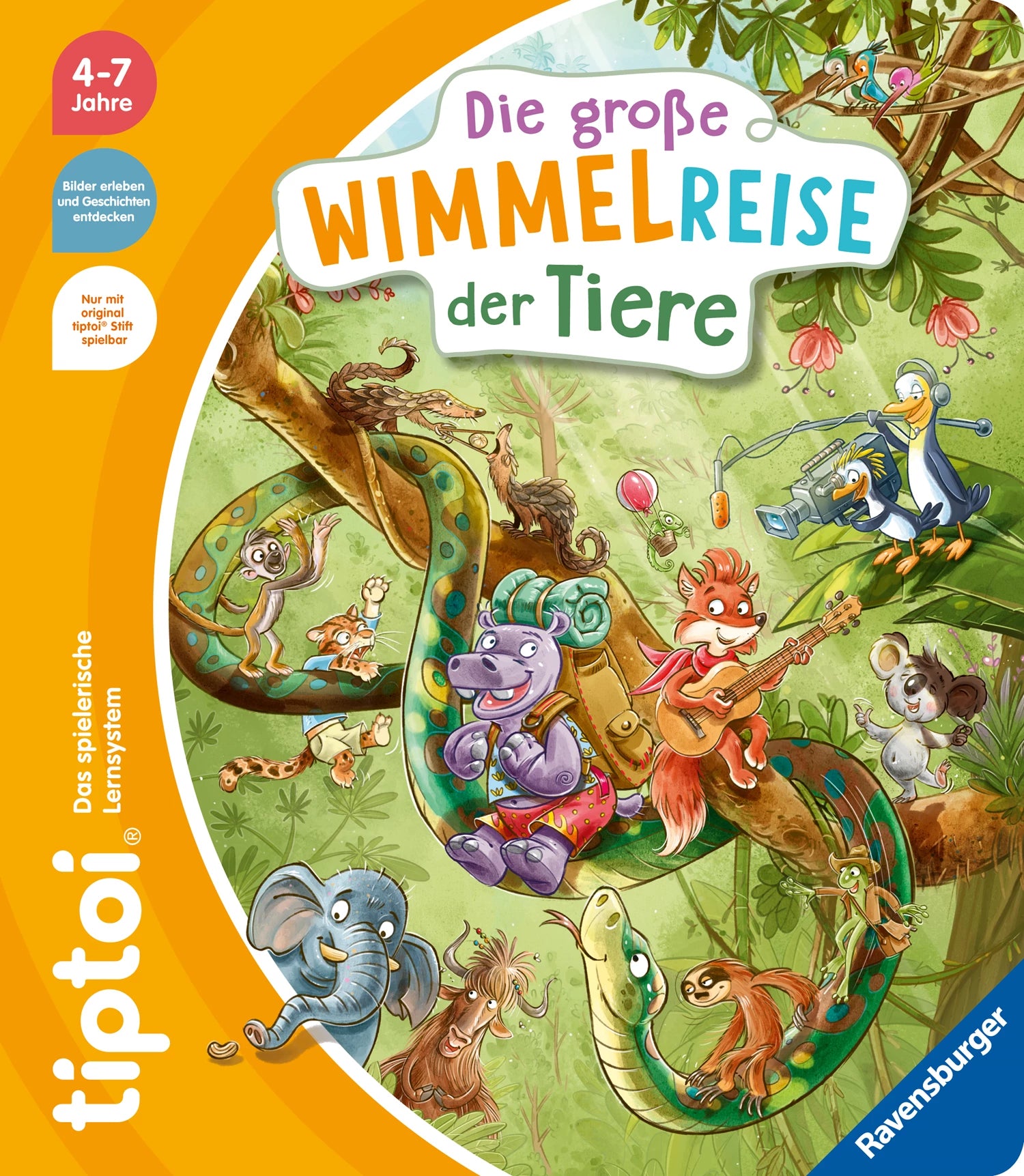 Tiptoi Buch Wimmelreise Tiere, d