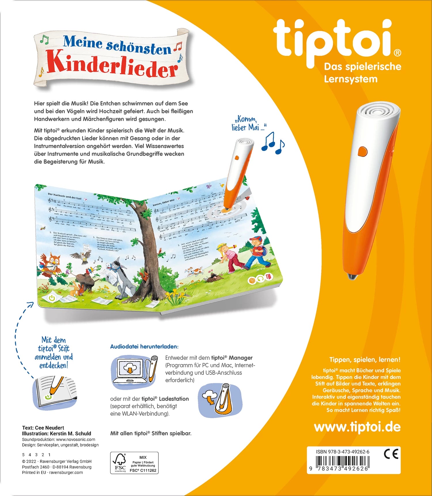 Tiptoi Buch Kinderlieder, d