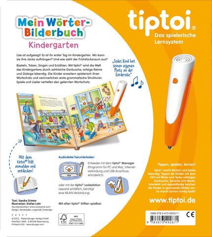 Tiptoi Buch Kindergarten, d