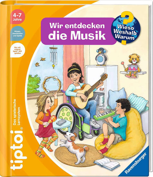 Tiptoi Buch Wir entdecken Musik,