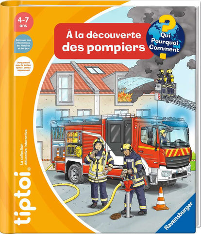 Tiptoi livre Pompiers, f