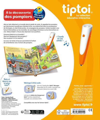 Tiptoi livre Pompiers, f