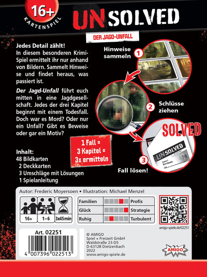 Unsolved - Der Jagd-Unfall, d