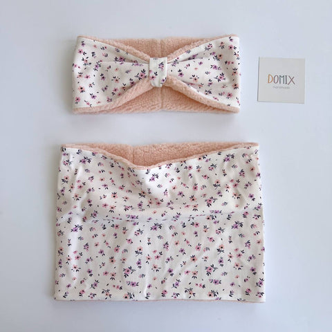 Floral Hug – Handmade Baby Ear Warmer