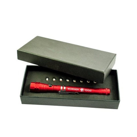 Telescopic LED-Taschenlampe – Ausziehbar bis 50 cm & Magnet