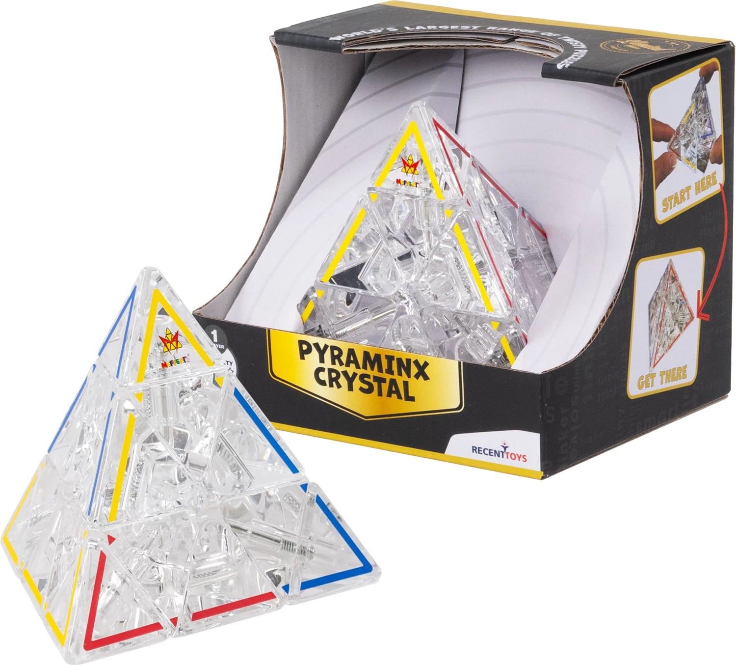 Crystal Pyraminx , d/f