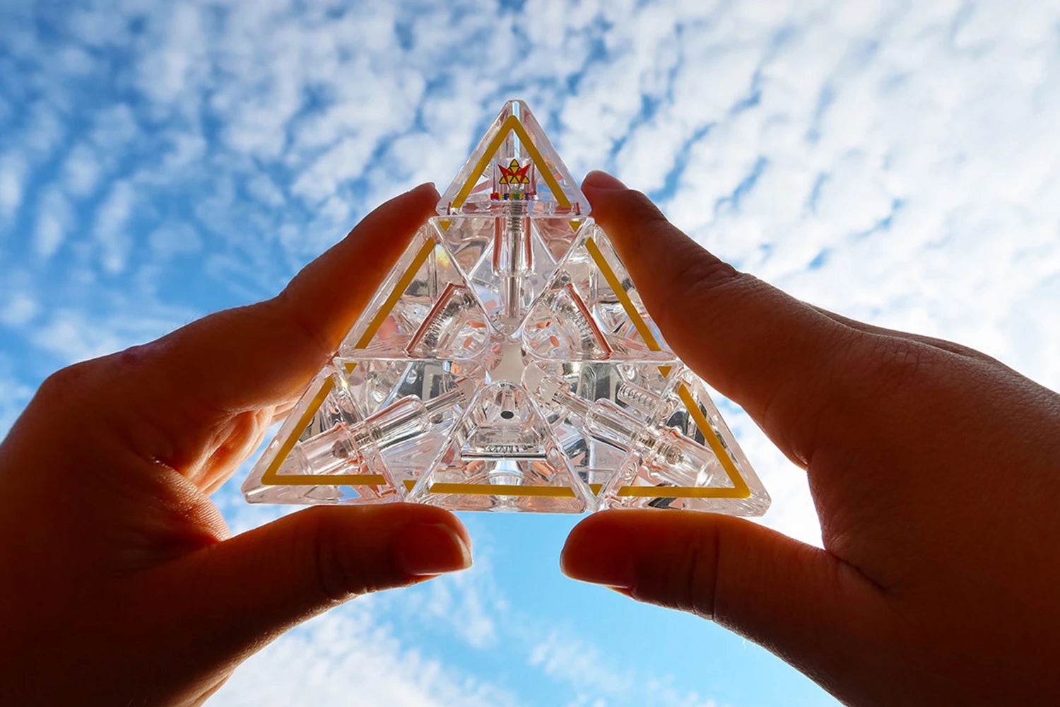 Crystal Pyraminx , d/f