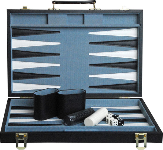 Backgammon Koffer schwarz