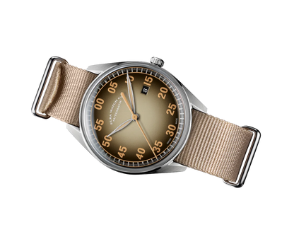 Elka Ur - Beige Nato Rem - Tidløs Elegance ⌚ X09-0901