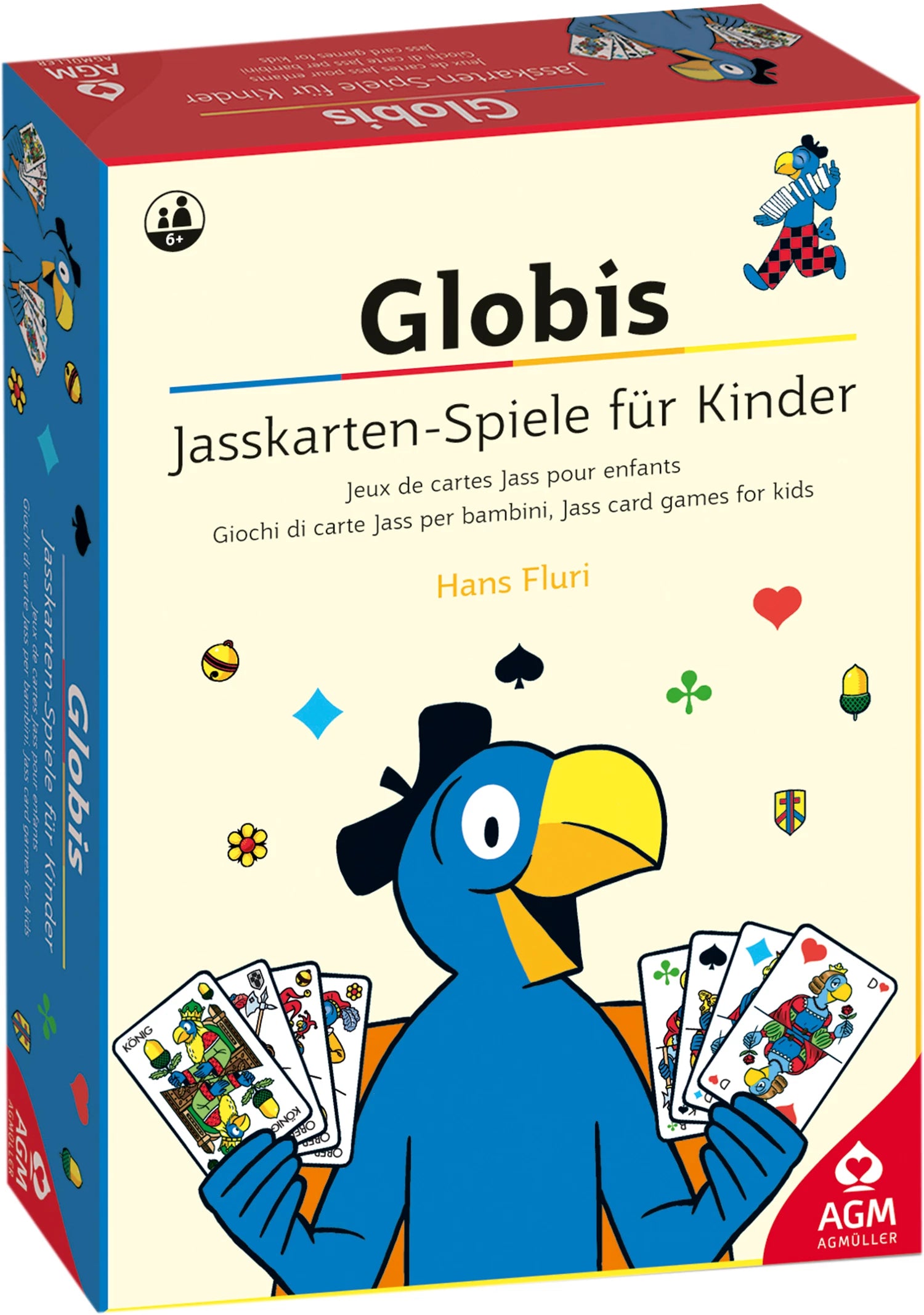 Jasskartenspiele Globi, d/f/i