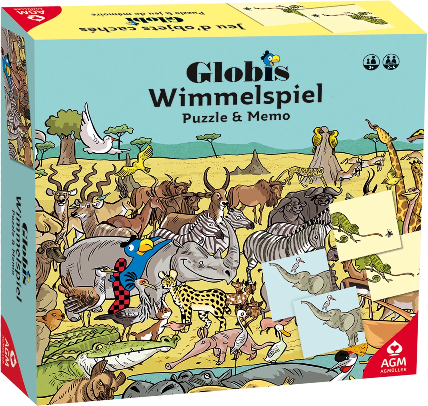 Globi Wimmelspiel,  d/f/i