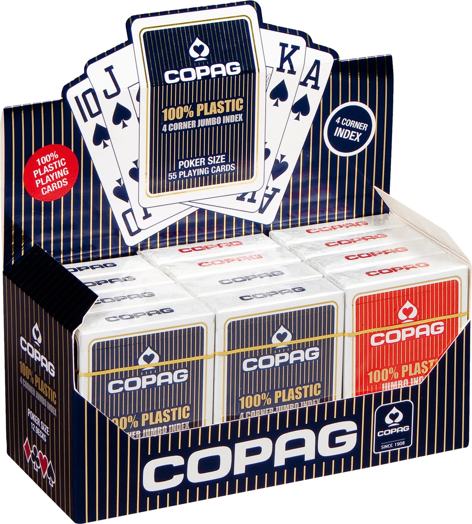 Copag Poker 4 Corner Jumbo (12)