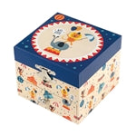 Musikspieldose m. Schublade Circus