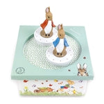 Spieluhr tanzend Peter Hase, magnetisch