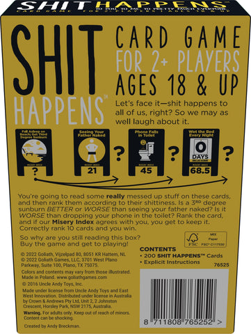 Shit Happens, englisch