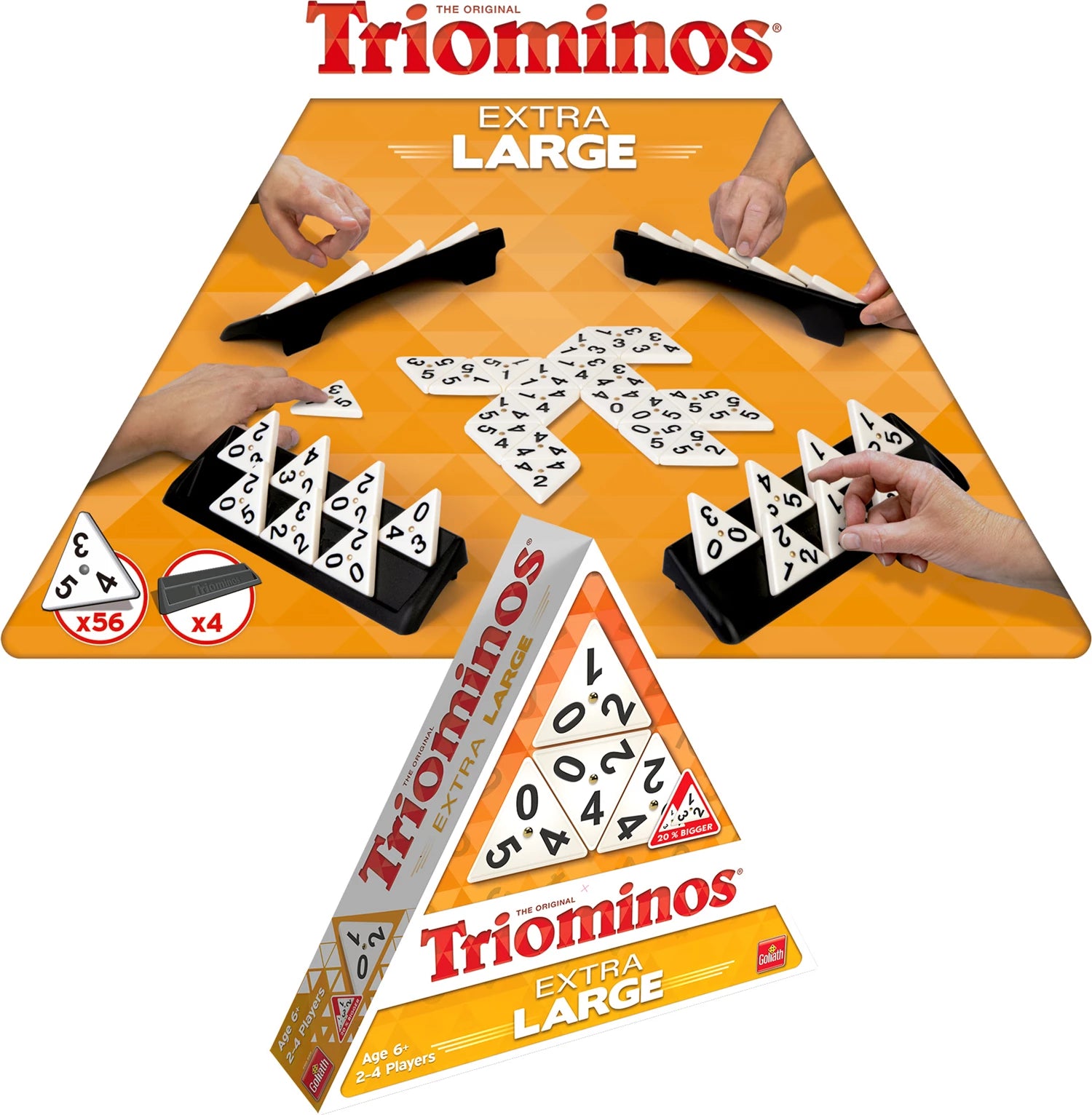 Triominos Extra Large, d/f/i