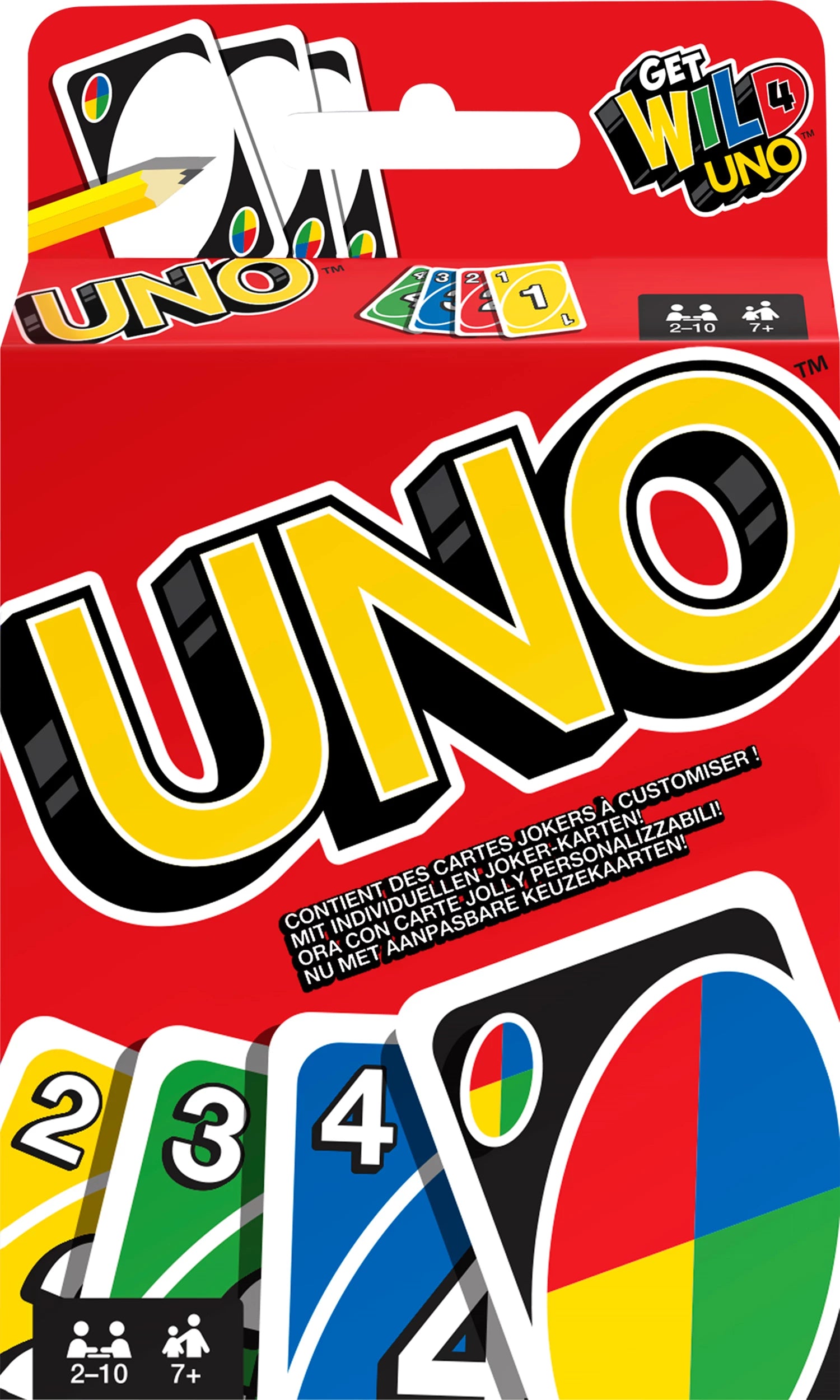UNO Kartenspiel. d/f/i
