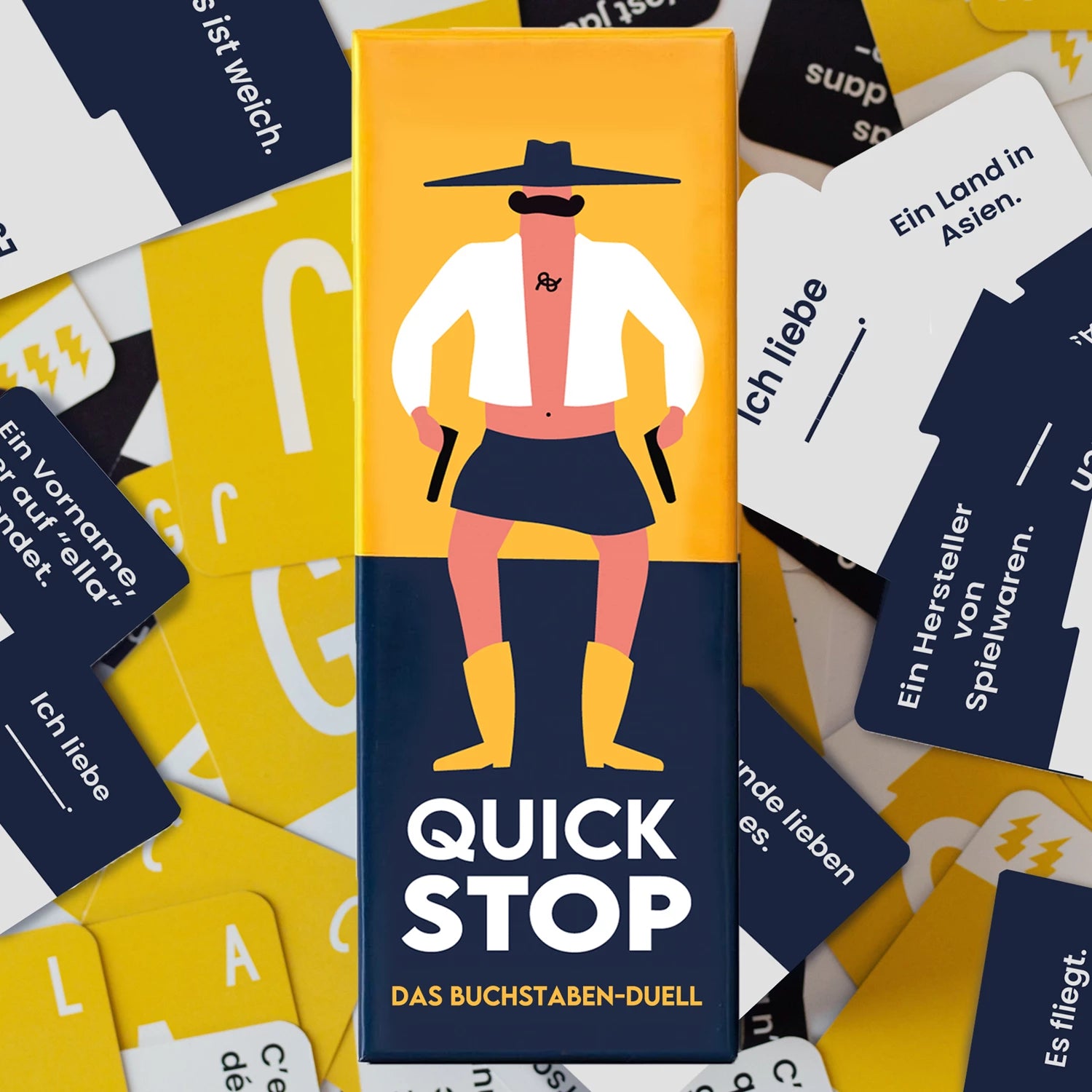 Quickstop Das Buchstabenduell, d